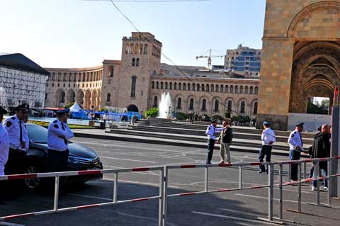 Platz der Republik / Republic Square Հանրապետության Հրապարակ, Eriwan / Yerevan