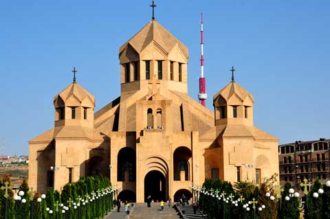 Sourp Krikor Lusavorich-Kathedrale / Saint Gregory The Illuminator Cathedral / Surp Grigor Lusaworitsch Kathedrale, Eriwan / Yerevan