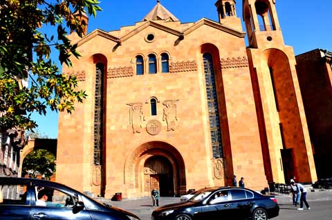 Sankt Sarkis Cathedral, Saint Sargis Vicarial Church - heilige Sargis Kirche, Eriwan / Yerevan