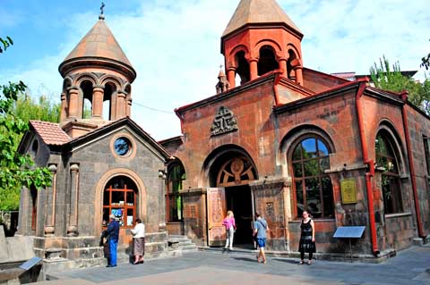 Sorawar-Kirche / Zoravor St. Astvatsatsin Church, Eriwan / Yerevan