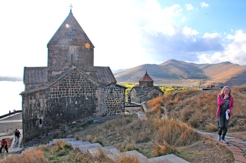Kloster Sewanawank / Sevanavank-Monastery Սևանավանք