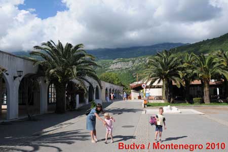 Pannen zum Badeurlaub in Budva / Montenegro