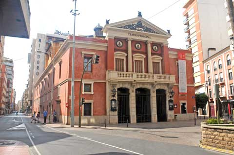 Theatre de Castellon de la Plana, Castellón de la Plana, Teatre Principal
