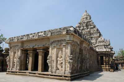 Kanchipuram - Kailasanatha Tempel