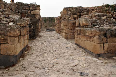 Nordtor Megiddo Israel