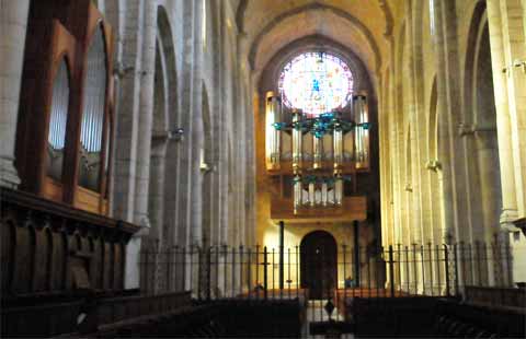 Monasterio de Santa María de Poblet Basilica - Orgelempore