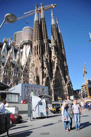 Barcelona Sagrada Familia 2013 - Reisebericht Rundreise Costa Dorada