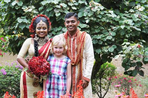 Hochzeit Wedding in Sri Lanka, Peradeniya