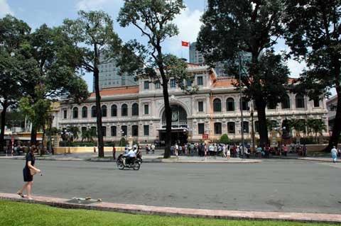 alte Postamt Saigon Vietnam