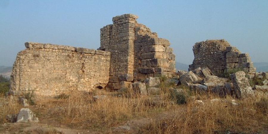 Magnesia ad Meandrum, Gymnasium - Thermenkomplex, Tekin