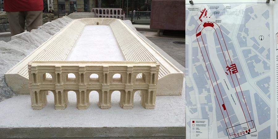 Philippopolis - Römische Stadion / Римски стадион - Филипопол, Plovdiv Philippopolis - Römische Stadion / Римски стадион - Филипопол, Plovdiv