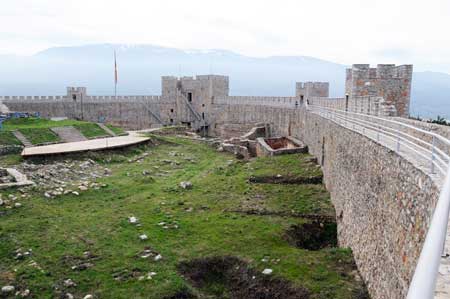 Ohrid Festung des Zaren Samuil