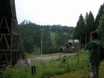 Blick zum Panorama-Hotel