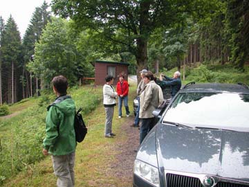 Fotostopp an der Schanzenanlage