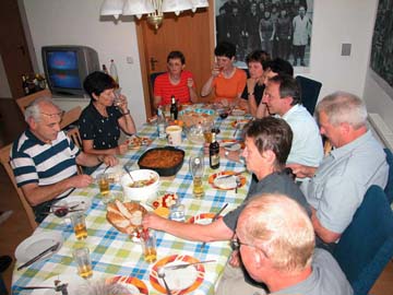gemeinschaftliches Abendbrot