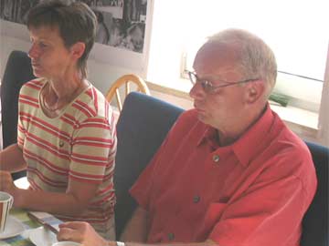 unser ehemaliger Lehrmeister Dietmar Kaltofen mit Frau