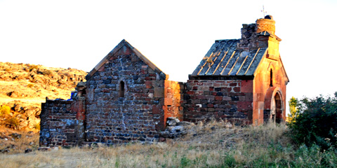 Artavazik Church Արտավազիկ եկեղեցի, Byurakan / Bjurakan Բյուրական