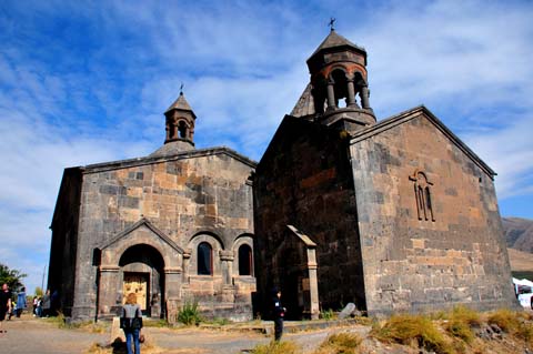 Psalmenkloster Saghmosawank / Saghmosavank /Sałmosavan Monastery Սաղմոսավանք