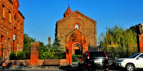 Saint Mesrop Mashtots Church, Սուրբ Մեսրոպ Մաշտոց եկեղեցի, Oshakan