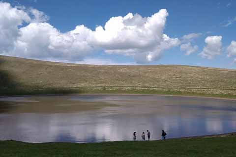 Kratersee am Berg Armaghan