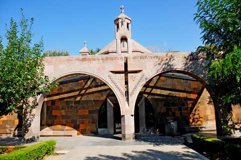 Baptistery / Taufkapelle / Saint Asdvatsazin Church Մկրտարան Echmiadzin