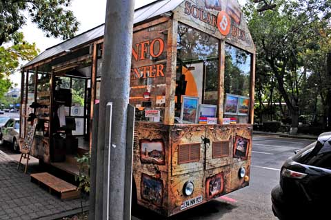 Souvenirstand am Alexander Tamanyan Park, Eriwan / Yerevan