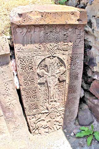 Amenaprkich Khachkar in der St. Gevorg Chapel, Gavar