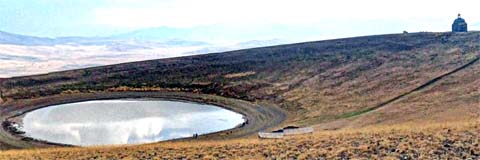 Kratersee am Berg Armaghan