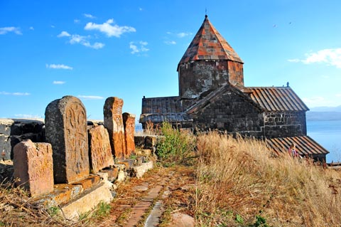 Kloster Sewanawank / Sevanavank-Monastery Սևանավանք