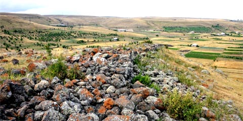 >urartische Stadt Teyseba / Odzaberd