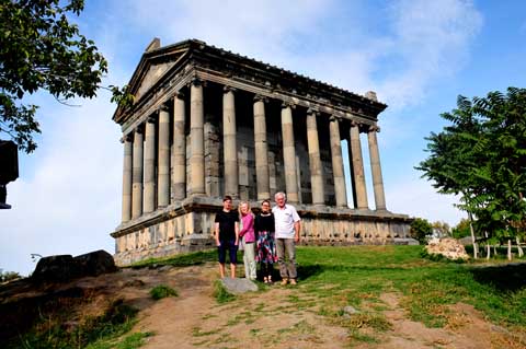 Pagan- / Mithras-Tempel Գառնու տաճար Garni