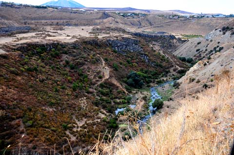 Landschaft entlang der H5 bei Solak Սոլակ