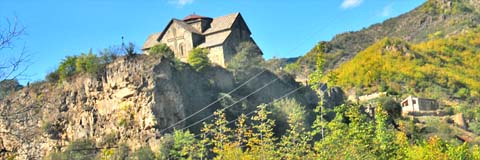 Kloster Akhtala / Achthala / Agarak / Burg Achtala