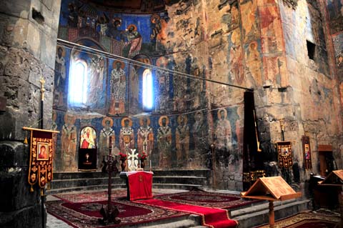 Fresken im Kloster Akhtala / Achthala / Agarak / Burg Achtala