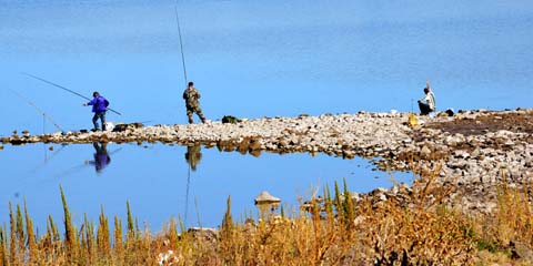 Artik-Staudamm am Vardakar Reservoir