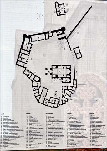 Klosterkomplex Tatew / Monastery Tatev / Տաթևի վանք