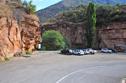 Satani kamurdg / Satanayi Kamurj/ Devil's Bridge - Teufelsbrücke bei Tatev