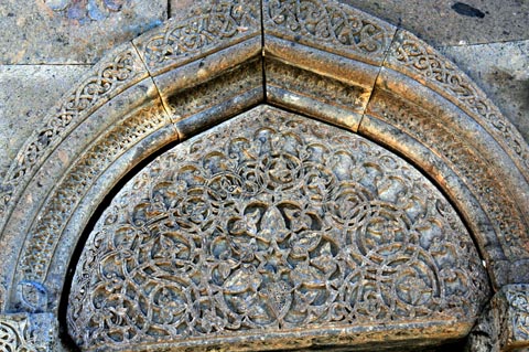 Portal der Kirche St. Grigor Lusavorich im Kloster Goschavank / Goshavank Monastery