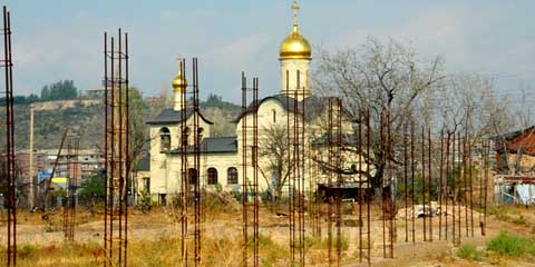 Cathedral of the Holy Cross / Surb Khach Church Սուրբ Խաչ եկեղեցի, Shengavit Շենգավիթ, Yerevan / Erevan