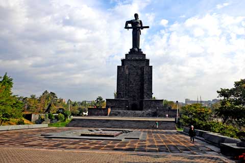 Mother Armenia Statue im Freizeitpark Victory Park, Yerevan / Erevan