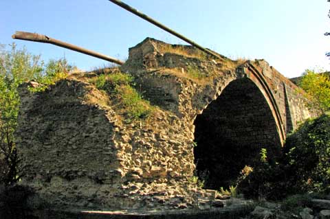 Rote Brücke Կարմիր կամուրջ , Karmir kamurj / Brücke von Khoja Plav, Խոջա Փլավի կամուրջ , Khoja Plavi kamurj, Eriwan / Yerevan