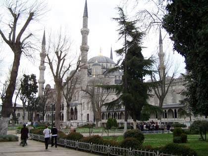 Sultan-Ahmet-Moschee (Blaue Moschee) in Istanbul