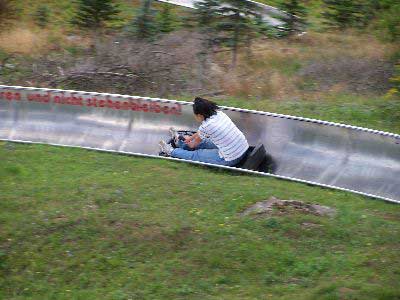 Sommerrodelbahn auf dem Inselsberg