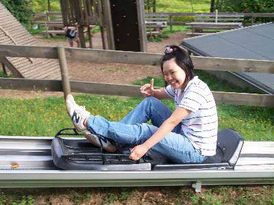 Sommerrodelbahn auf dem Inselsberg