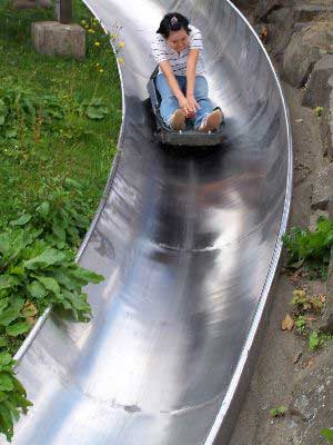 Sommerrodelbahn auf dem Inselsberg