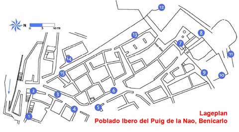 Poblado Ibero del Puig de la Nao, Benicarlo