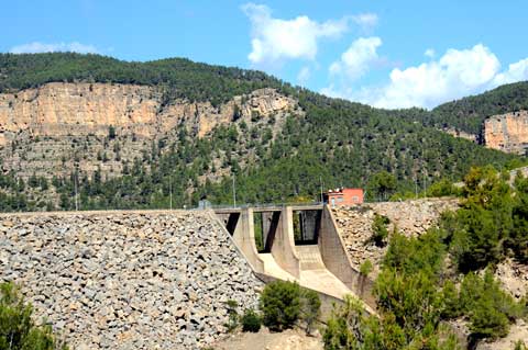 Staudamm Campos de Arenoso, Montanejos