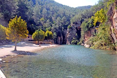 Badeschlucht Hot Springs, Montanejos