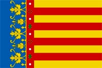 Flagge Valenciana