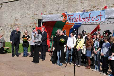 13. Familienfrühlingsfest auf dem Petersberg Thüringen 2010